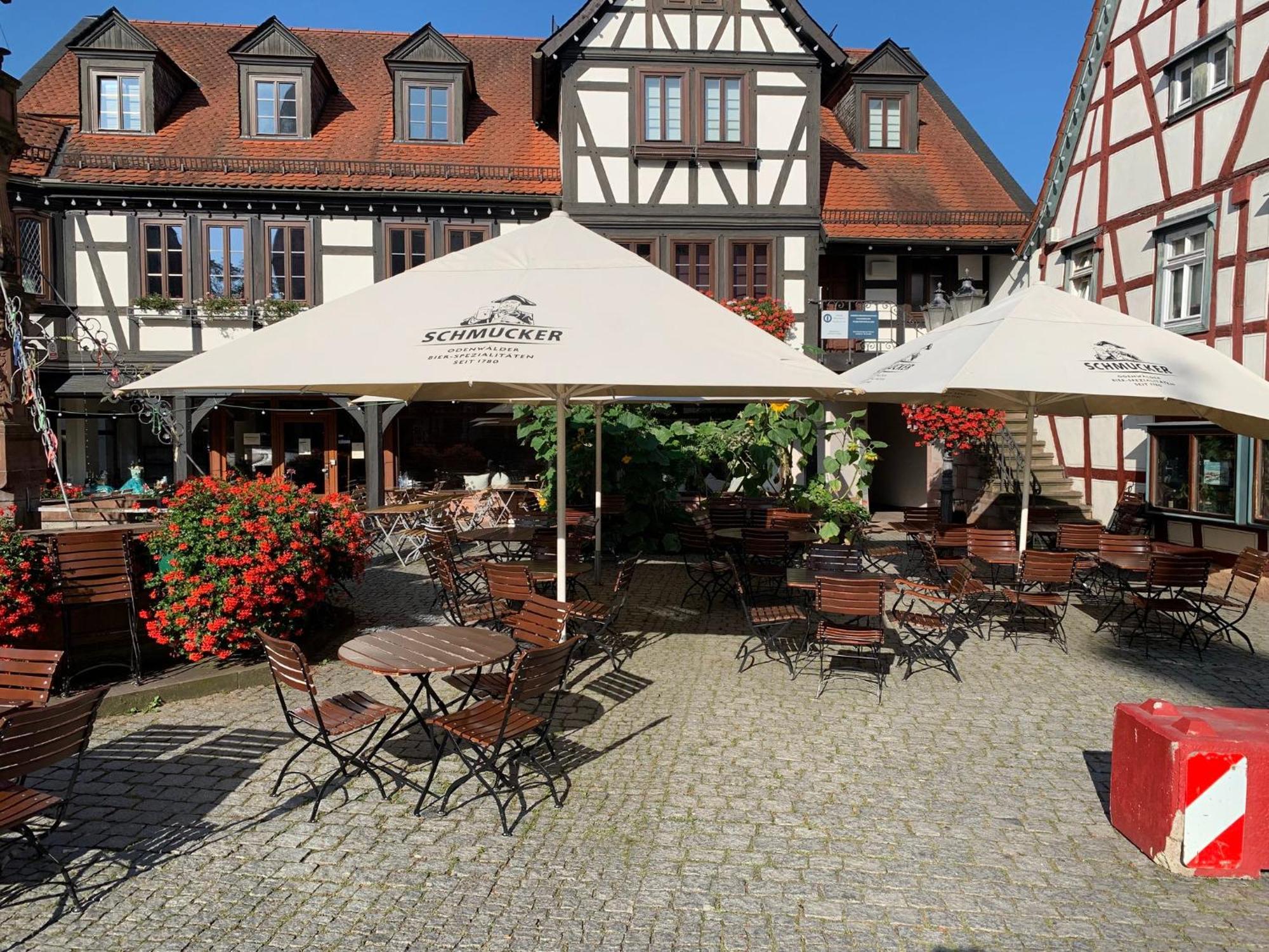 Apartment Am Historischen Rathaus Michelstadt Buitenkant foto