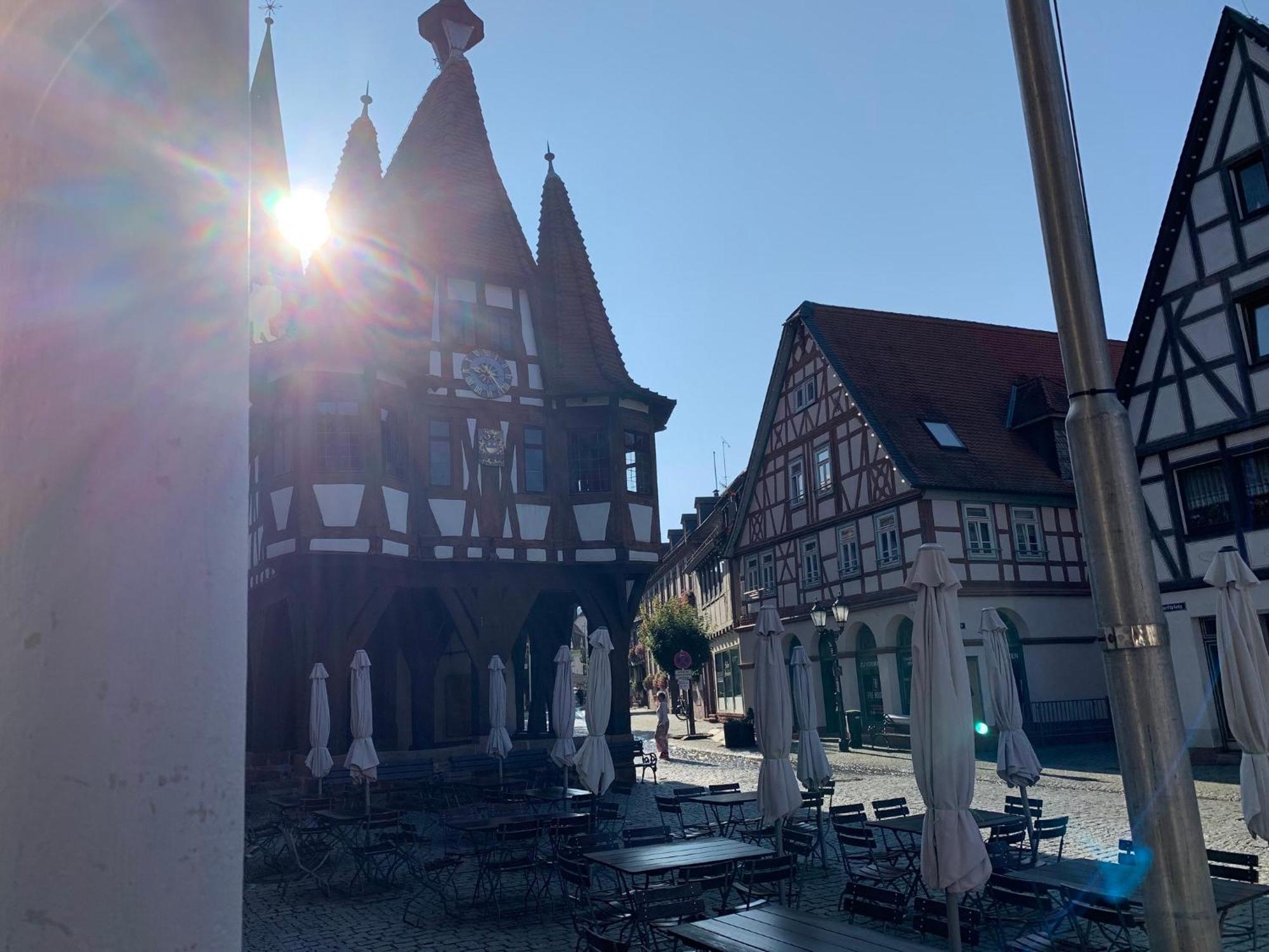 Apartment Am Historischen Rathaus Michelstadt Buitenkant foto
