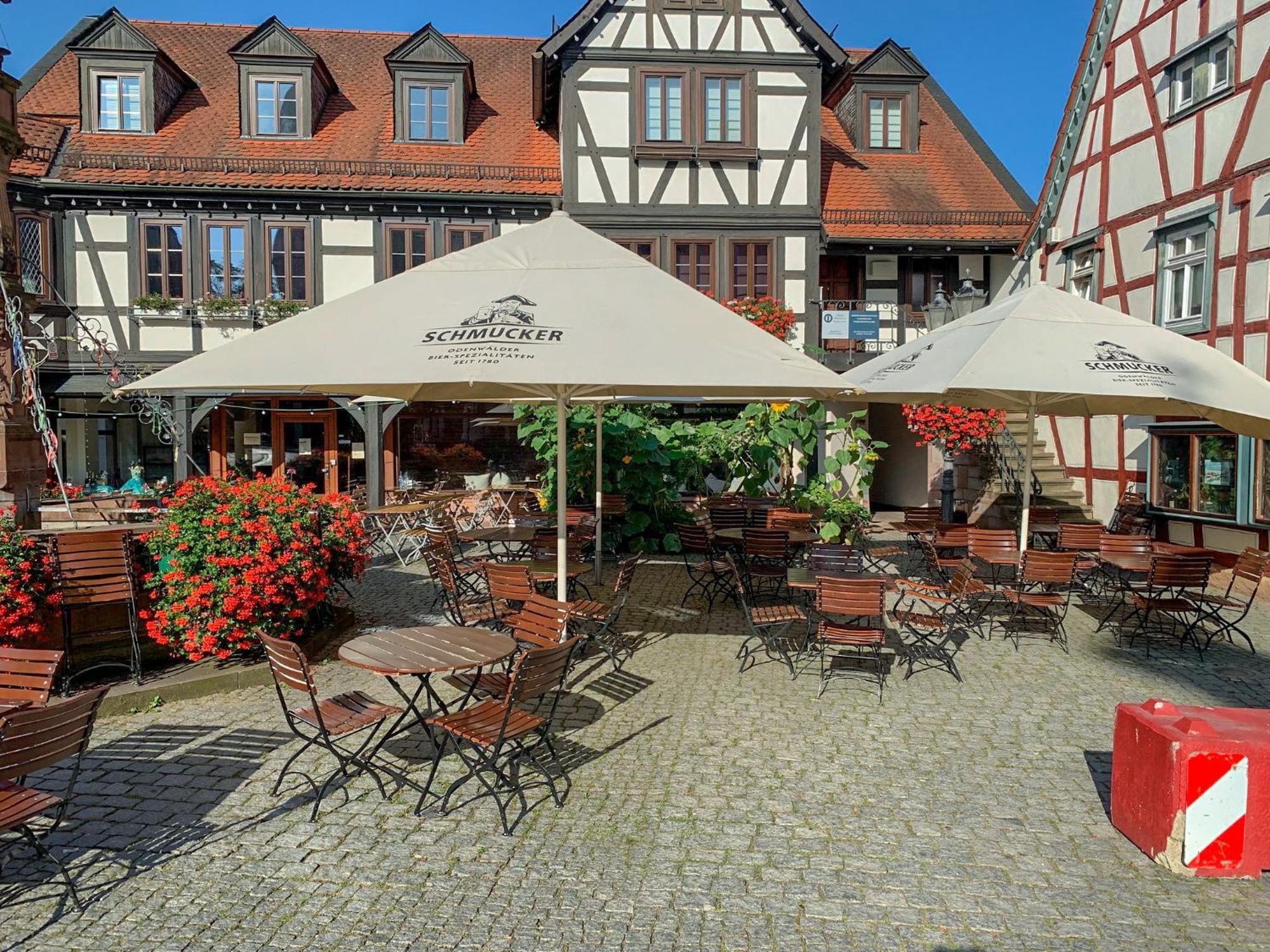Apartment Am Historischen Rathaus Michelstadt Buitenkant foto